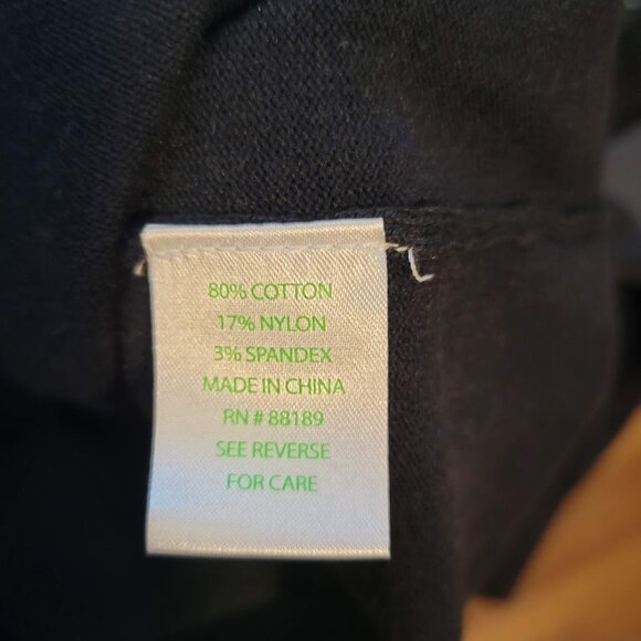 Lilly Pulitzer Striped Maria Boatneck Black & Blue Sweater Size M - Picture 3 of 5